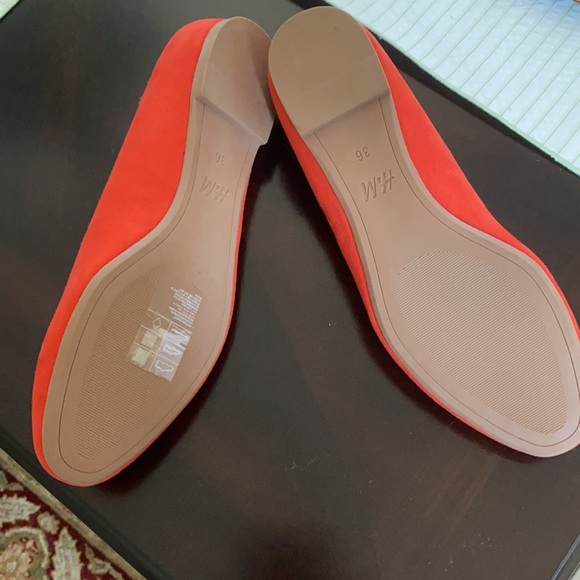 NEW!!!H&M Flat ballerina style shoes. Sz 36 Us. - Picture 6 of 7